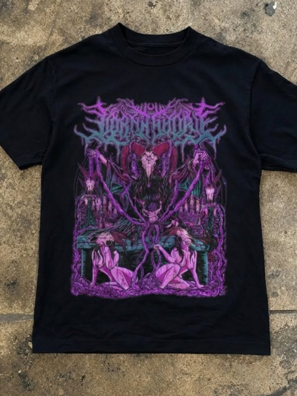 Lorna Shore In a Sea of Fire T Shirt, Deathcore Band Music Merch Shirt